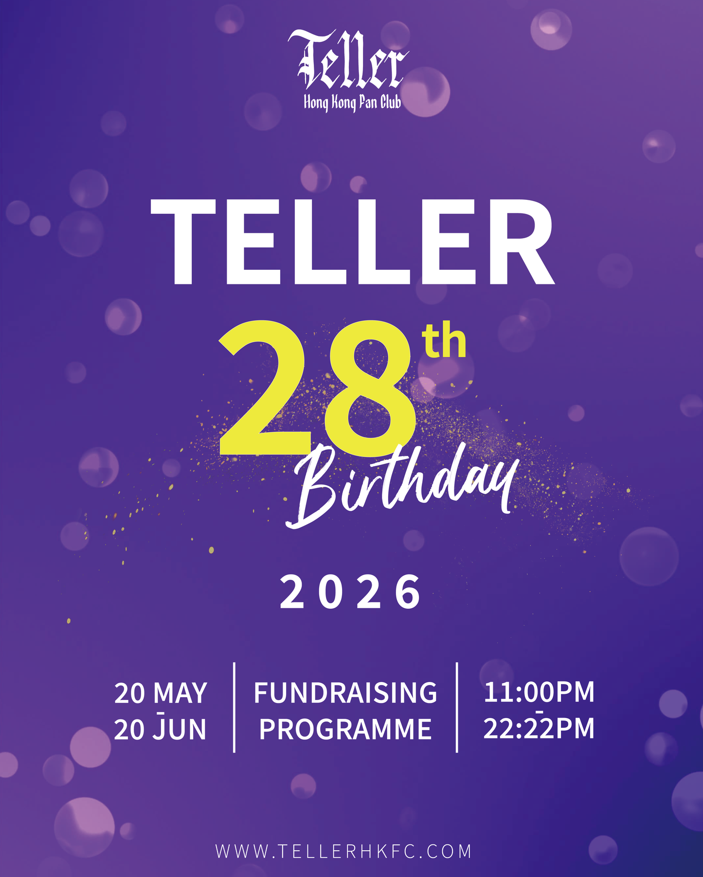 💜《Teller’s 10,000 Ways to Shine》生日應援集資計劃💜
